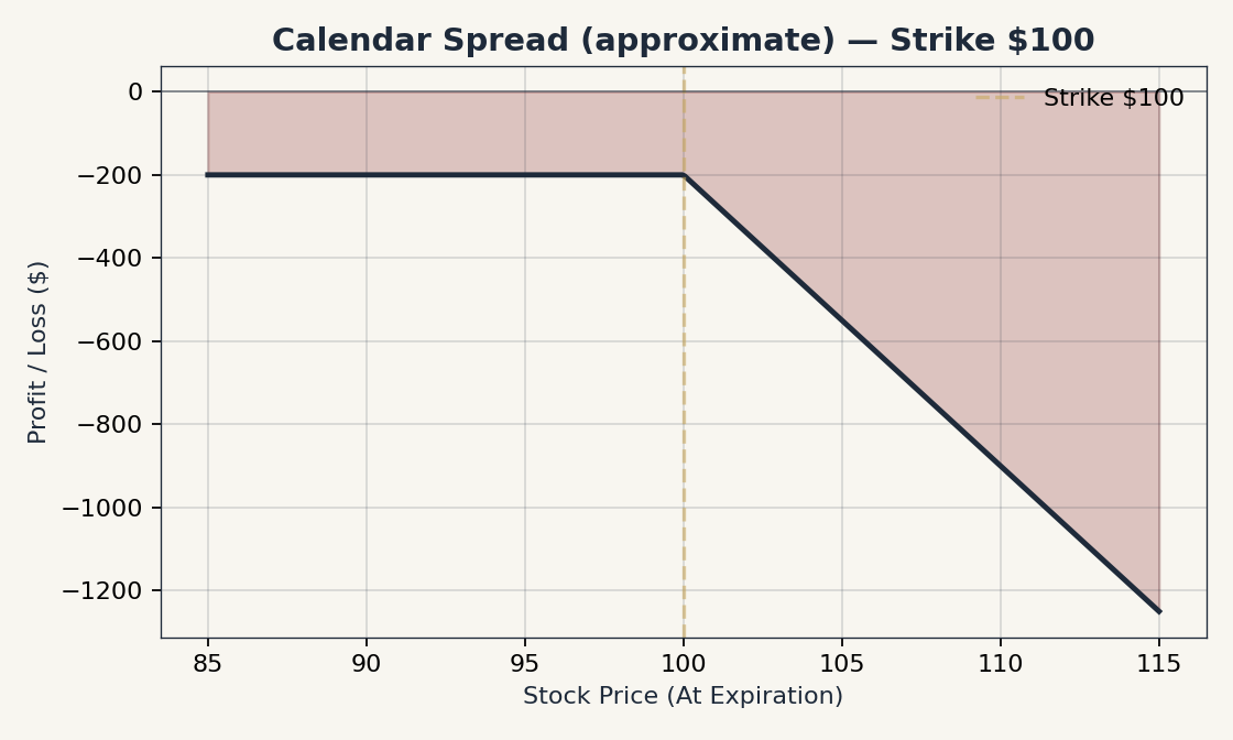 Calendar Spread Payoff